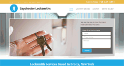 Desktop Screenshot of baychesterlocksmith.com